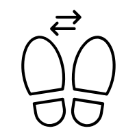 Pedestrian Zone icon
