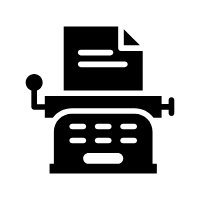 Typewriters icon